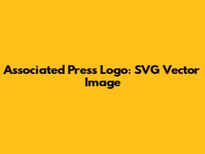 Associated Press Logo: SVG Vector Image